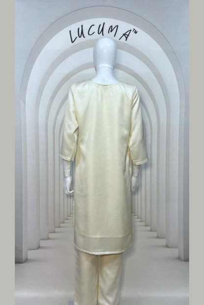 Effortless Everyday Comfort Off-White Floral Set